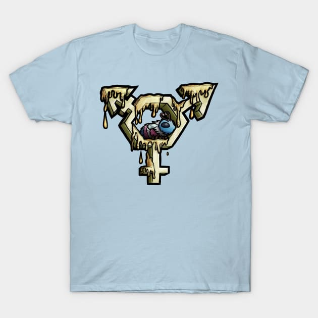 Trans Pride! But Bees! T-Shirt by ErisMarie